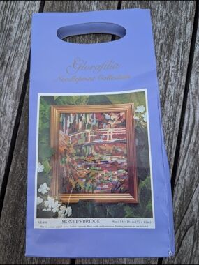 Glorafilia Monet's Bridge Needlepoint Kit